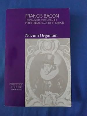 Seller image for Novum Organum: With Other Parts of the Great Instauration (Paul Carus Student Editions, Vol 3) for sale by Antiquariat BehnkeBuch