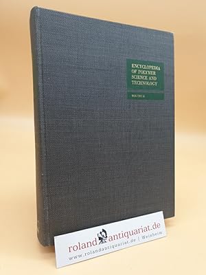 Bild des Verkufers fr Encyclopedia of Polymer Science and Technology: Plastics, Resins, Rubbers, Fibers: Volume 13: Step-Reaction Polymerization to Thermoforming zum Verkauf von Roland Antiquariat UG haftungsbeschrnkt