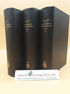 Bild des Verkufers fr Chemisch-technische Untersuchungsmethoden: Band 1, Band 2: 1. und 2. Teil (3 Bnde) zum Verkauf von Roland Antiquariat UG haftungsbeschrnkt