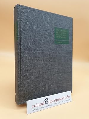 Immagine del venditore per Encyclopedia of Polymer Science and Technology: Plastics, Resins, Rubbers, Fibers: Volume 15: Wood to Ziegler-Natta-Catalysts - Supplement: Alternating Copolymers to Vinyl Ester Polymers venduto da Roland Antiquariat UG haftungsbeschrnkt