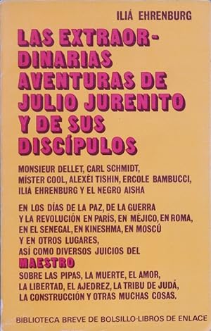 Seller image for Las extraordinarias aventuras de Julio Jurenito y de sus discpulos for sale by Librera Alonso Quijano