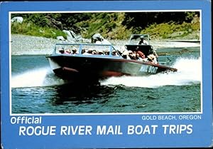 Ansichtskarte / Postkarte Gold Beach, Oregon, Motorboot