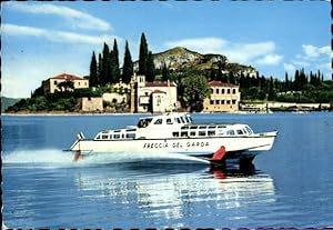 Ansichtskarte / Postkarte Motorboot Freccia del Garda, Lago di Garda