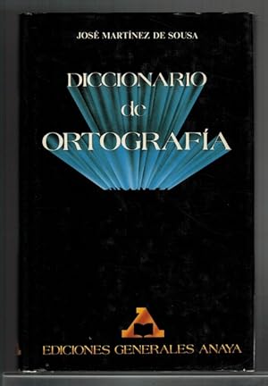 Bild des Verkufers fr Diccionario de ortografi?a (Spanish Edition) zum Verkauf von La Librera, Iberoamerikan. Buchhandlung