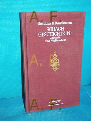 Bild des Verkufers fr Schach Geschichte (n) Legende und Wirklichkeit. Mit 33 Diagrammen, 9 Karikaturen von B. Remigij und 10 Zeichnungen von der Hand des Autors zum Verkauf von Antiquarische Fundgrube e.U.