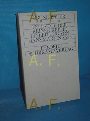 Seller image for Feldzge der reinen Kritik (Theorie 1) for sale by Antiquarische Fundgrube e.U.