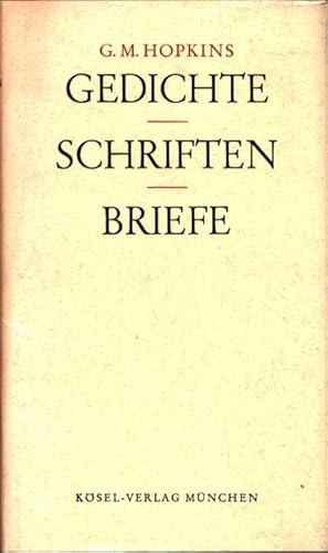 Gedichte, Schriften, Briefe. (Auswahl, hrsg. u. mit einem Nachwort von Hermann Rinn. Deutsche Übe...