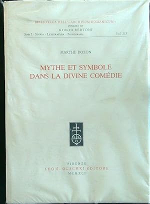 Bild des Verkufers fr Mythe et symbole dans la ''Divine Comedie'' zum Verkauf von Librodifaccia