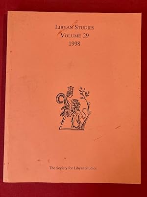Bild des Verkufers fr Libyan Studies. Volume 29, 1998. zum Verkauf von Plurabelle Books Ltd