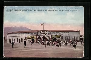 Postcard Ciudad Juarez, Plaza de Toros