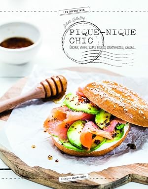 Bild des Verkufers fr Pique-nique chic: Bocaux wraps soupes froides gourmandises boissons zum Verkauf von Dmons et Merveilles