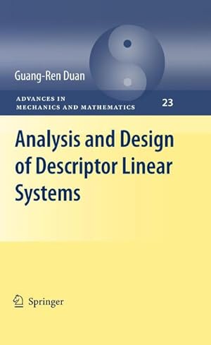 Immagine del venditore per Analysis and Design of Descriptor Linear Systems venduto da BuchWeltWeit Ludwig Meier e.K.