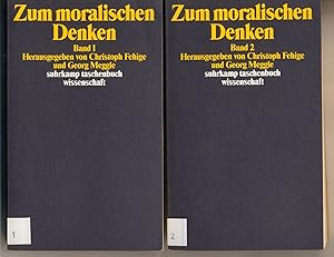 Seller image for Zum moralischen Denken Band 1 + 2 for sale by avelibro OHG