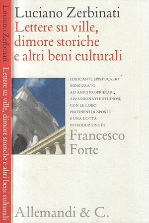 Seller image for Lettere su ville, dimore storiche e altri beni for sale by Biblioteca di Babele