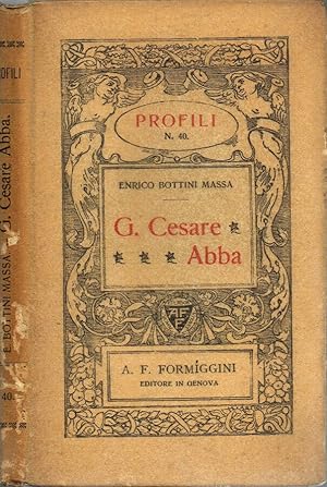 Seller image for G. Cesare Abba for sale by Biblioteca di Babele