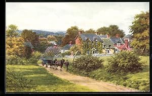 Seller image for Knstler-Ansichtskarte A. R. Quinton: Emery Down, New Forest for sale by Bartko-Reher