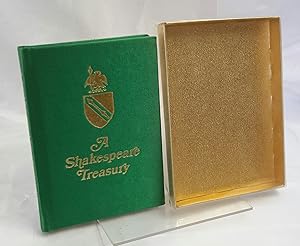 A Shakespeare Treasury. Selected by Levi Fox. Silk-bound Gift Book in a Box.