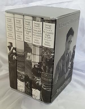 Immagine del venditore per Reportage. Five Volumes in Slipcase. Includes: Funny But Not Vulgar, Down and Out in Paris and London, Homage to Catalonia, My Country Right or Left and The Road to Wigan Pier. FOLIO SOCIETY. venduto da Addyman Books