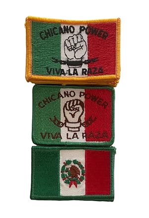 1970s Chicano Power Patches