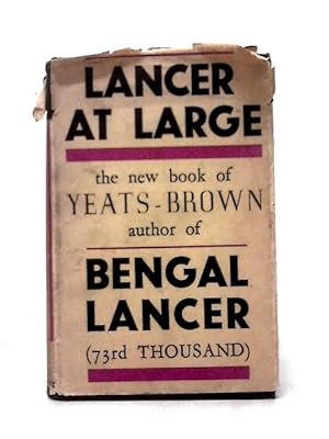 Image du vendeur pour Lancer At Large mis en vente par World of Rare Books