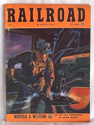 Image du vendeur pour Railroad Magazine July 1954 mis en vente par Argyl Houser, Bookseller