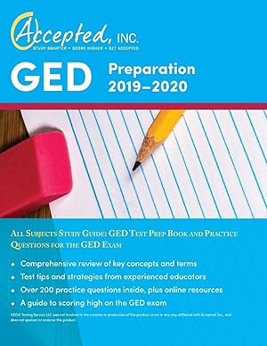 Seller image for GED Preparation 2019-2020 All Subjects Study Guide: GED Test Prep Book and Practice Questions for the GED Exam for sale by Redux Books