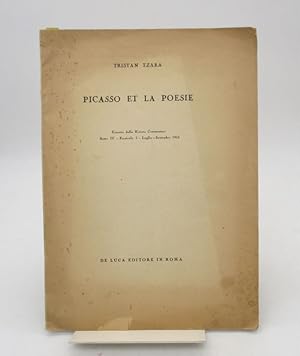 Imagen del vendedor de Picasso et la posie. a la venta por L'Ancienne Librairie