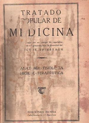 Seller image for TRATADO POPULAR DE MEDICINA for sale by Librera Raimundo