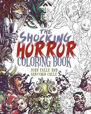 Bild des Verkufers fr Shocking Horror Coloring Book zum Verkauf von GreatBookPrices