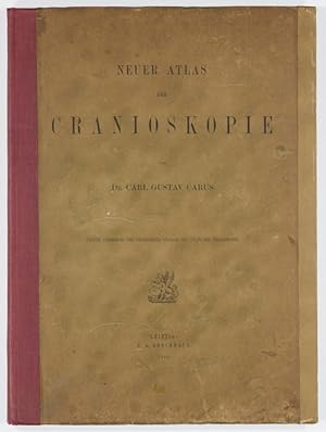 Neuer Atlas der Cranioskopie, enthaltend dreissig Tafeln Abbildungen merkwürdiger Todtenmasken un...