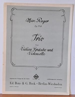 Trio für Violine, Bratsche und Violoncello Op. 77 B