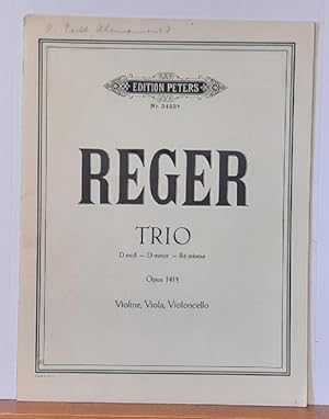 Trio (D moll) fur Violine, Bratsche und Violoncello Op. 141 b