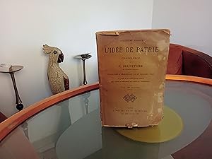 Seller image for L'ide de patrie. Confrence. for sale by Librairie FAUGUET