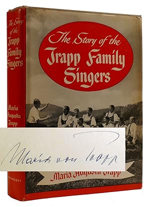 STORY OF THE TRAPP FAMILY SINGERS Signed