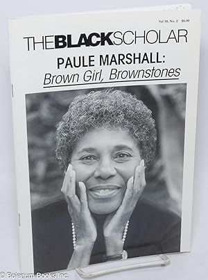 Immagine del venditore per The Black Scholar: Volume 30, number 2, Summer 2000: Paule Marshall: Brown Girl, Brownstones venduto da Bolerium Books Inc.