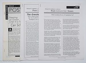 Michael H. Goldhaber's Letter on Post-Industrial Issues. Number 6 Sept. 15, 1990; With Socialism ...