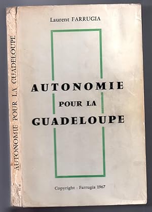 Imagen del vendedor de Autonomie pour la Guadeloupe a la venta por MAGICBOOKS