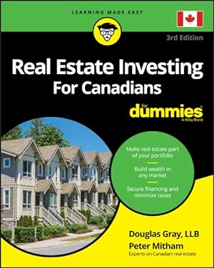 Immagine del venditore per Real Estate Investing for Canadians for Dummies venduto da GreatBookPrices