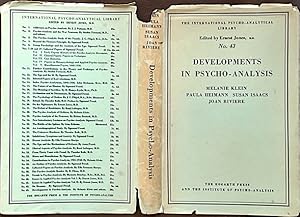 Image du vendeur pour Developments in Psycho-Analysis, No. 43 in the Series mis en vente par Kaleidoscope Books & Collectibles