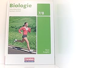 Bild des Verkufers fr Biologie - Ausgabe Volk und Wissen - Sekundarschule Sachsen-Anhalt - Neue Ausgabe - 7./8. Schuljahr: Schulbuch zum Verkauf von Book Broker