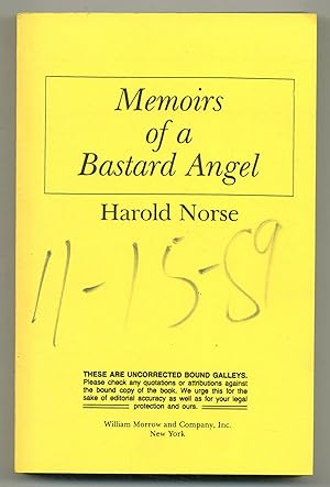 Immagine del venditore per Memoirs of a Bastard Angel venduto da Between the Covers-Rare Books, Inc. ABAA