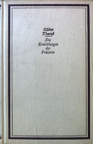 Seller image for Die Ermittlungen des Prlaten. for sale by books4less (Versandantiquariat Petra Gros GmbH & Co. KG)