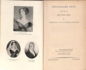 Seller image for Necessary evil: The life of Jane Welsh Carlyle for sale by WeBuyBooks