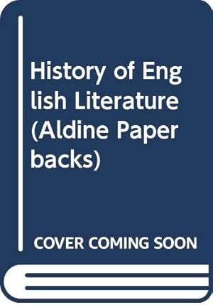 Immagine del venditore per History of English Literature (Everyman's Reference Library) venduto da WeBuyBooks