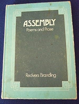 Image du vendeur pour Assembly: Poems and Prose mis en vente par WeBuyBooks