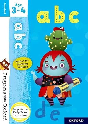 Seller image for Progress with Oxford: ABC Age 3-4 for sale by WeBuyBooks