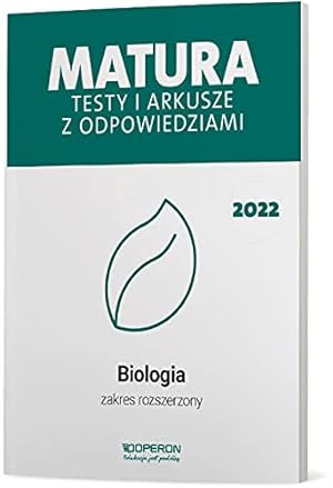 Seller image for Matura 2022 Testy i arkusze z odpowiedziami Biologia Zakres rozszerzony for sale by WeBuyBooks