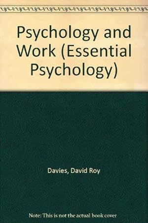 Seller image for Psychology and Work (Essential Psychology) for sale by WeBuyBooks