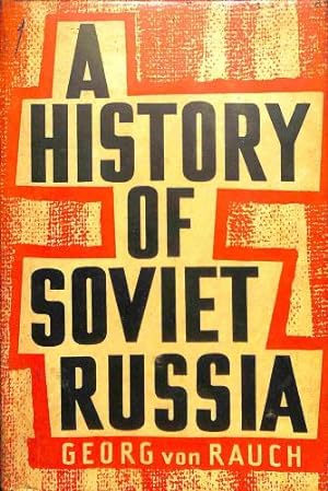Bild des Verkufers fr A history of Soviet Russia zum Verkauf von WeBuyBooks