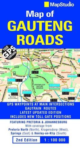 Bild des Verkufers fr Gauteng roads GPS r/v ms 1/100 zum Verkauf von WeBuyBooks